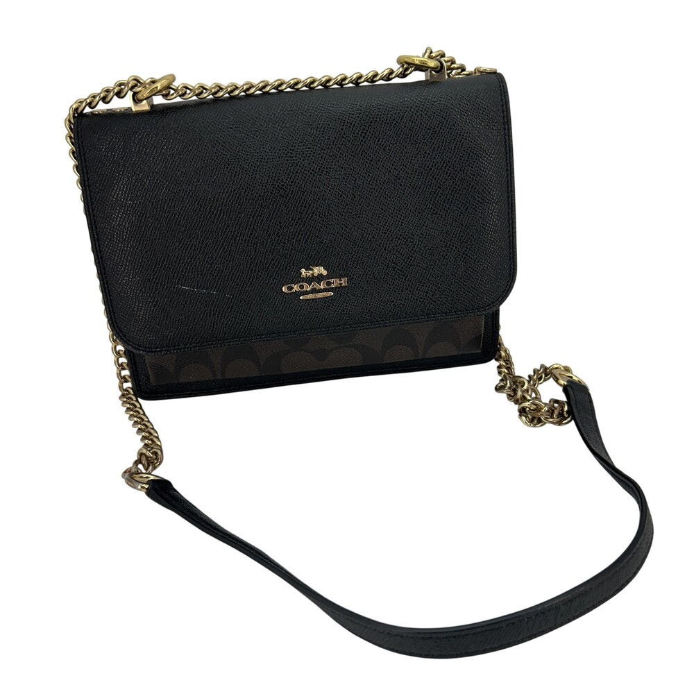 Coach Crossbody Bag Womens Medium Klare Signature Avary Chain Shoulder Purse